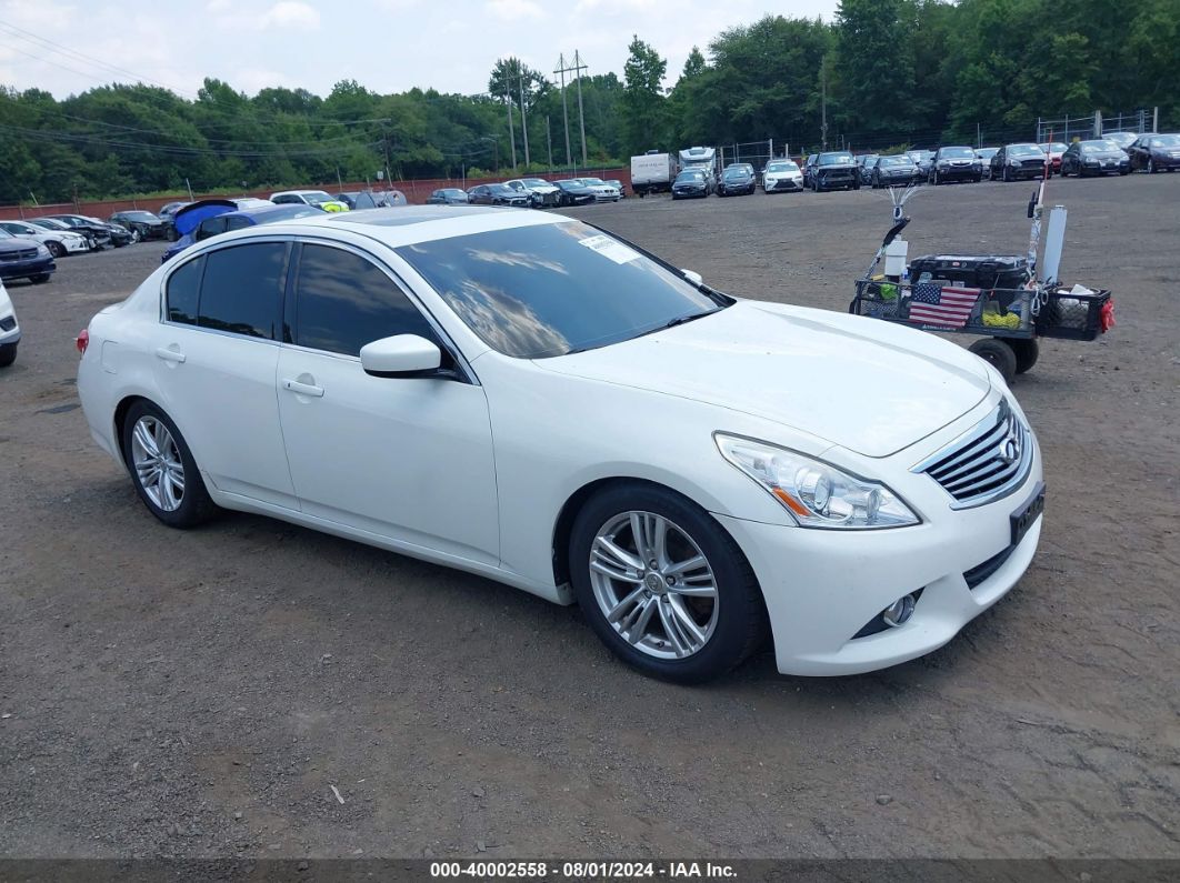 INFINITI G37X 2012