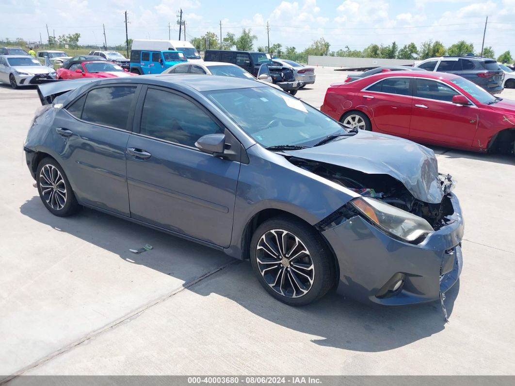 TOYOTA COROLLA 2016