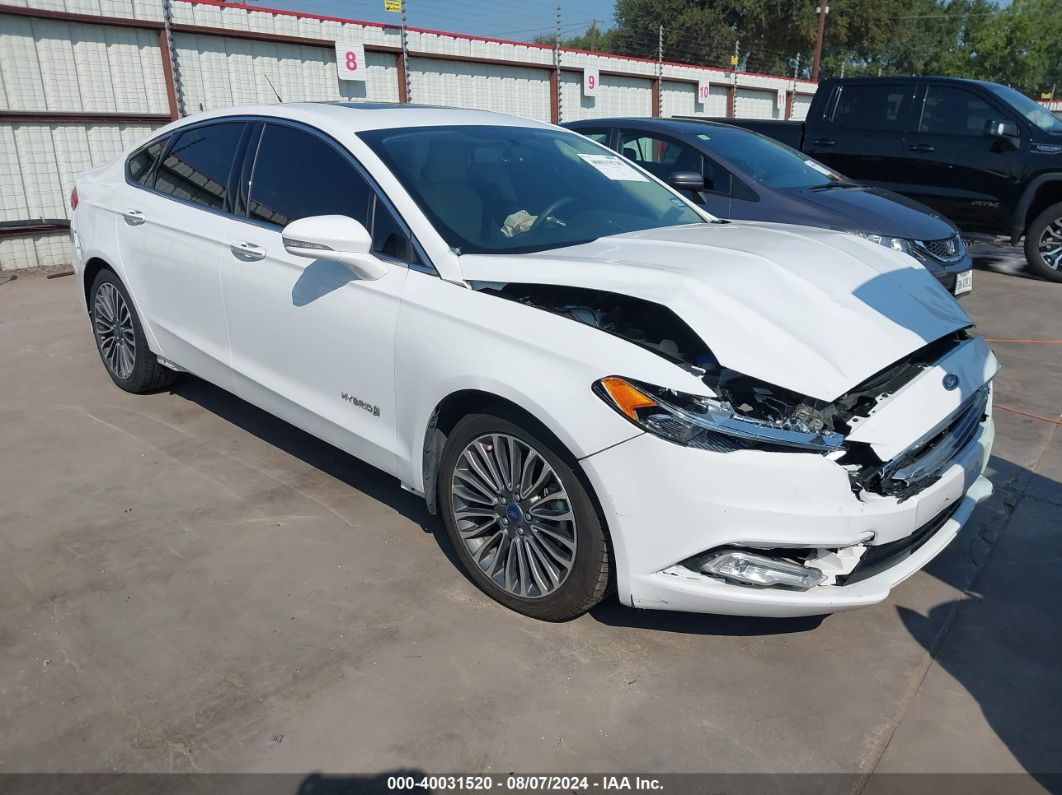 FORD FUSION HYBRID 2017