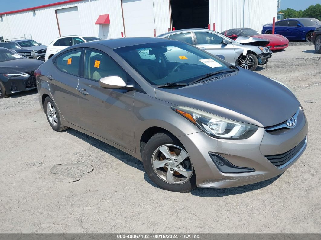 HYUNDAI ELANTRA 2014