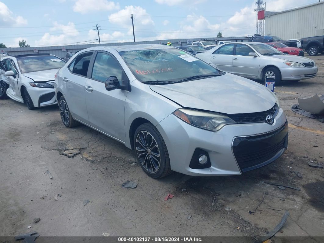 TOYOTA COROLLA 2015