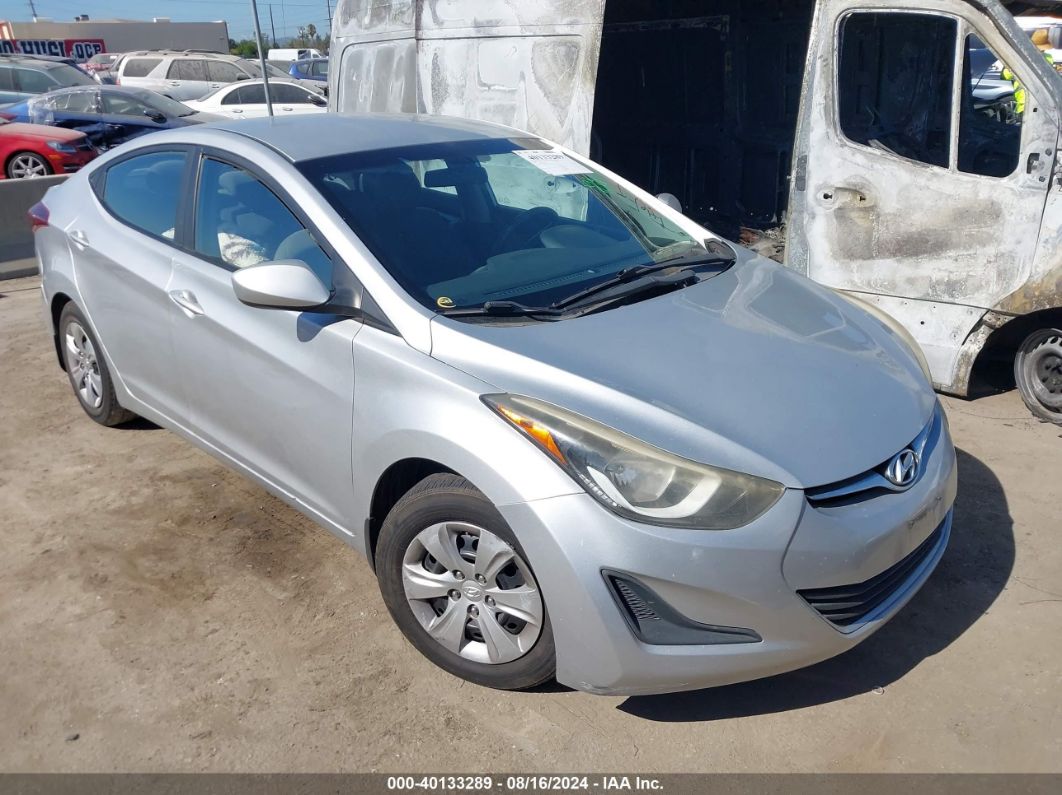 HYUNDAI ELANTRA 2016