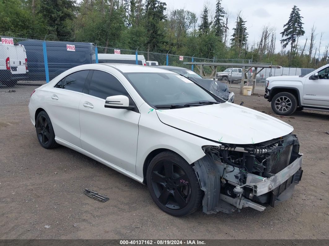 MERCEDES-BENZ CLA 250 2016