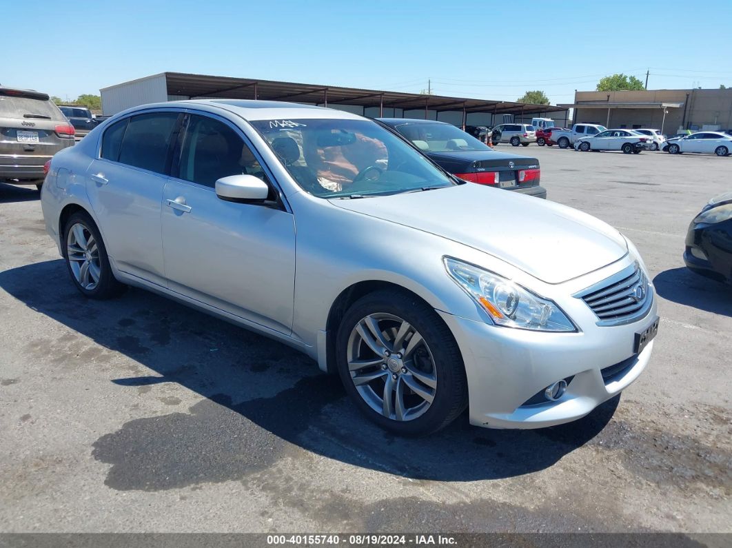 INFINITI G37X 2010