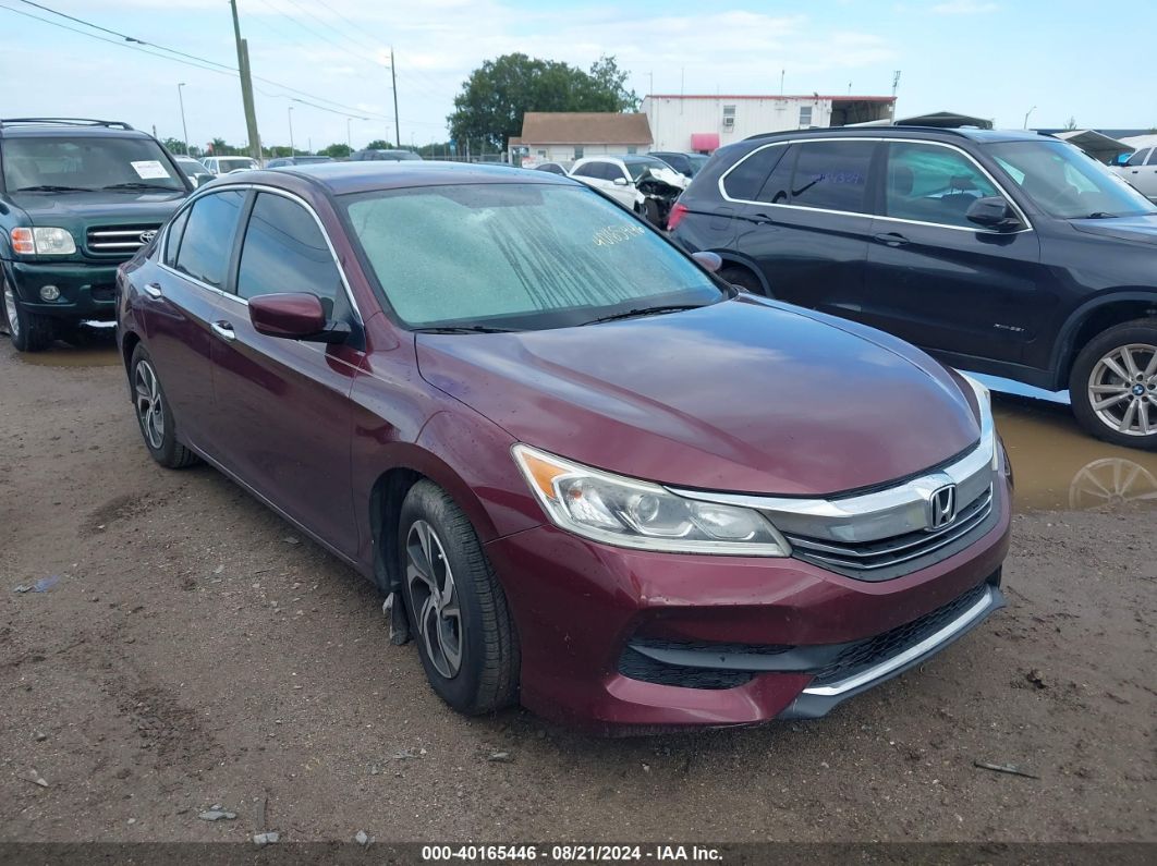 HONDA ACCORD 2016