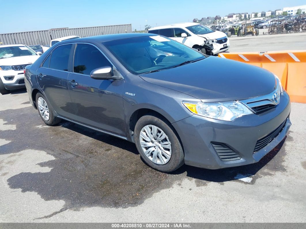 TOYOTA CAMRY HYBRID 2013