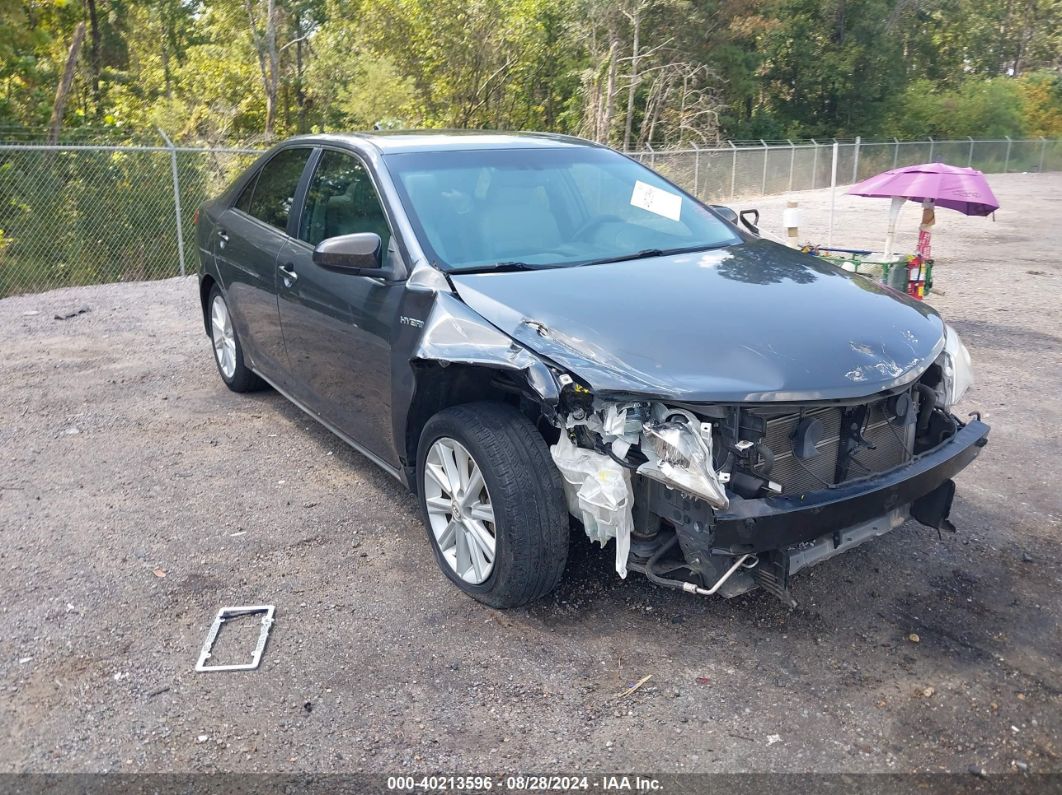 TOYOTA CAMRY HYBRID 2012