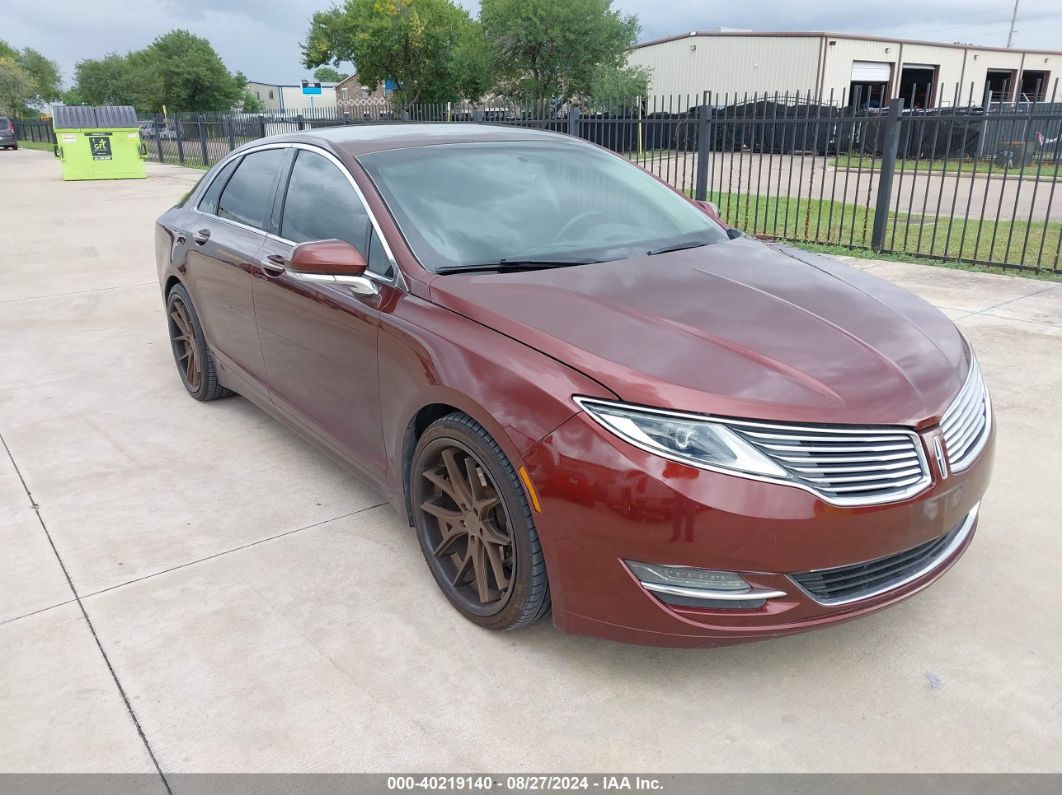 LINCOLN MKZ 2015