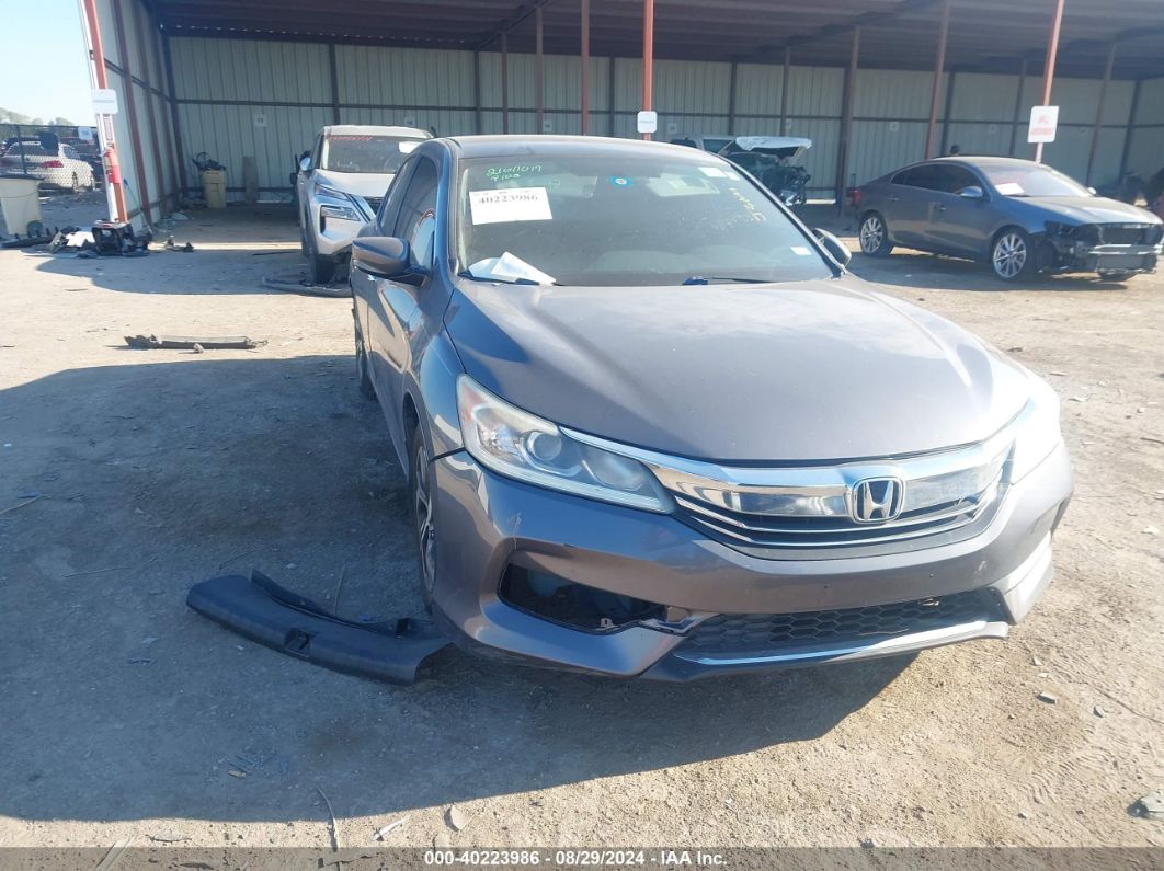 HONDA ACCORD 2016