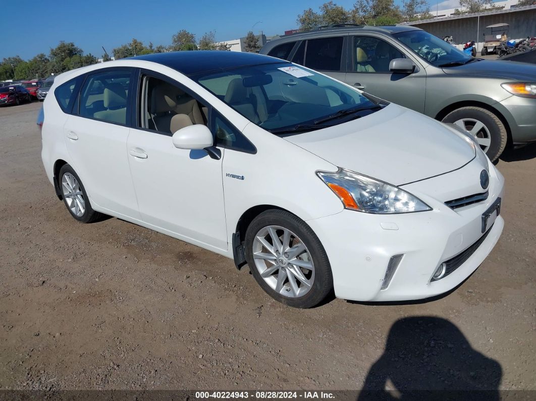 TOYOTA PRIUS V 2012