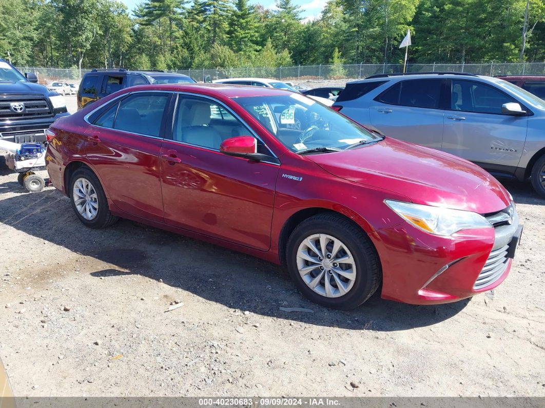 TOYOTA CAMRY HYBRID 2016