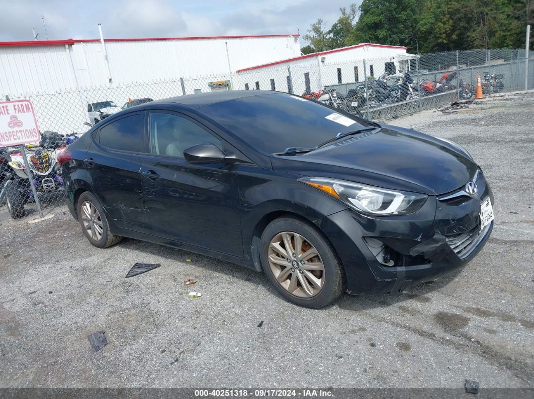 HYUNDAI ELANTRA 2014