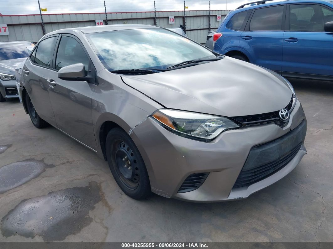 TOYOTA COROLLA 2015