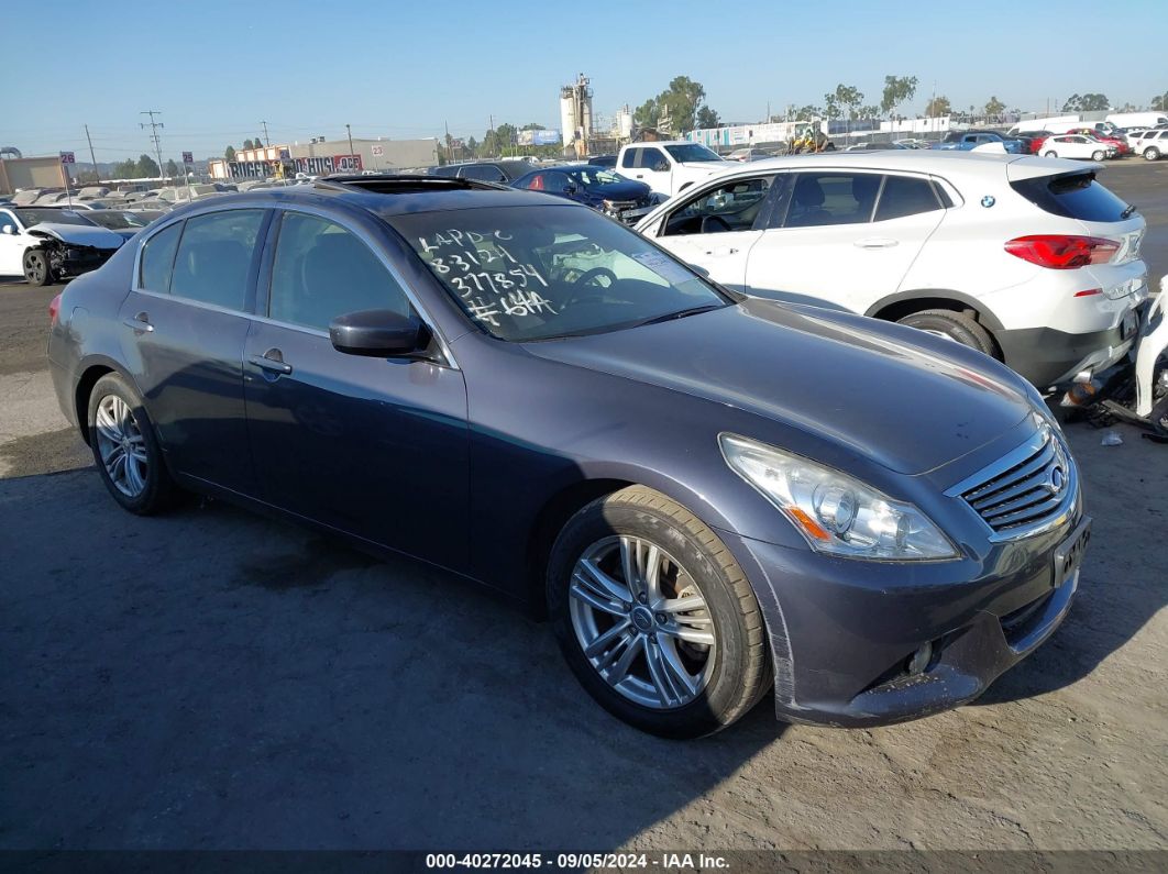 INFINITI G37 2012