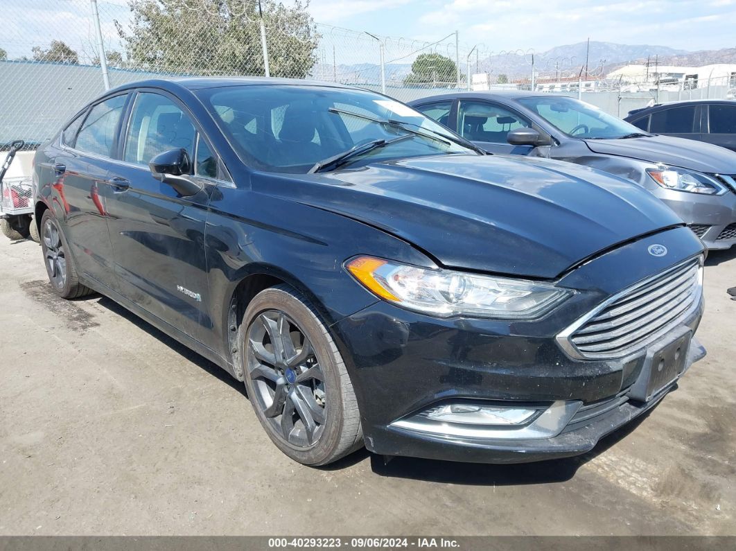 FORD FUSION HYBRID 2018