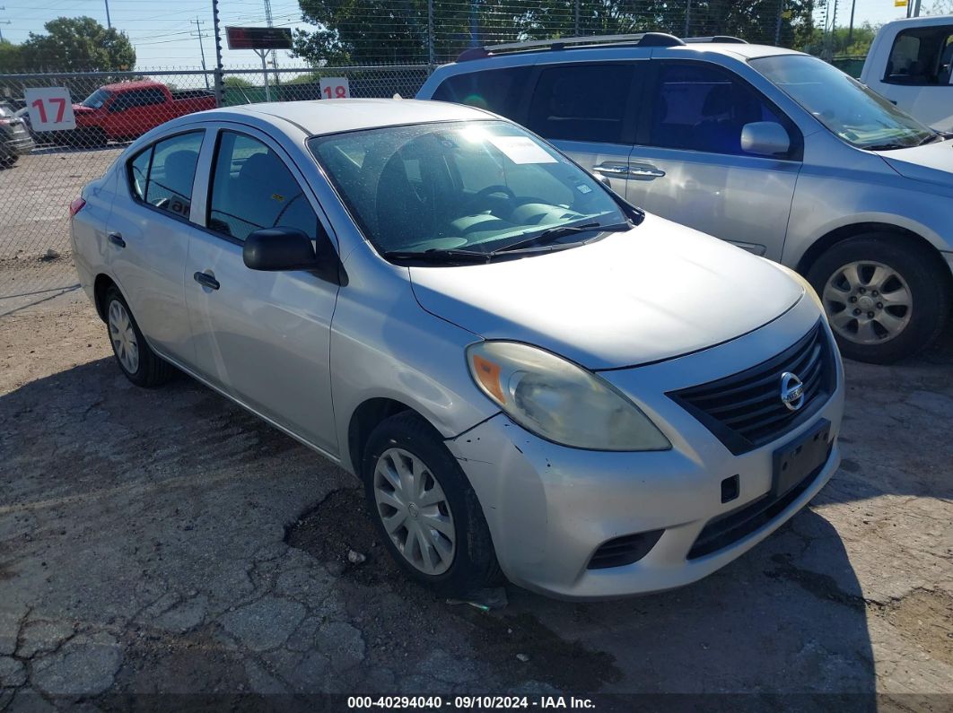 NISSAN VERSA 2013