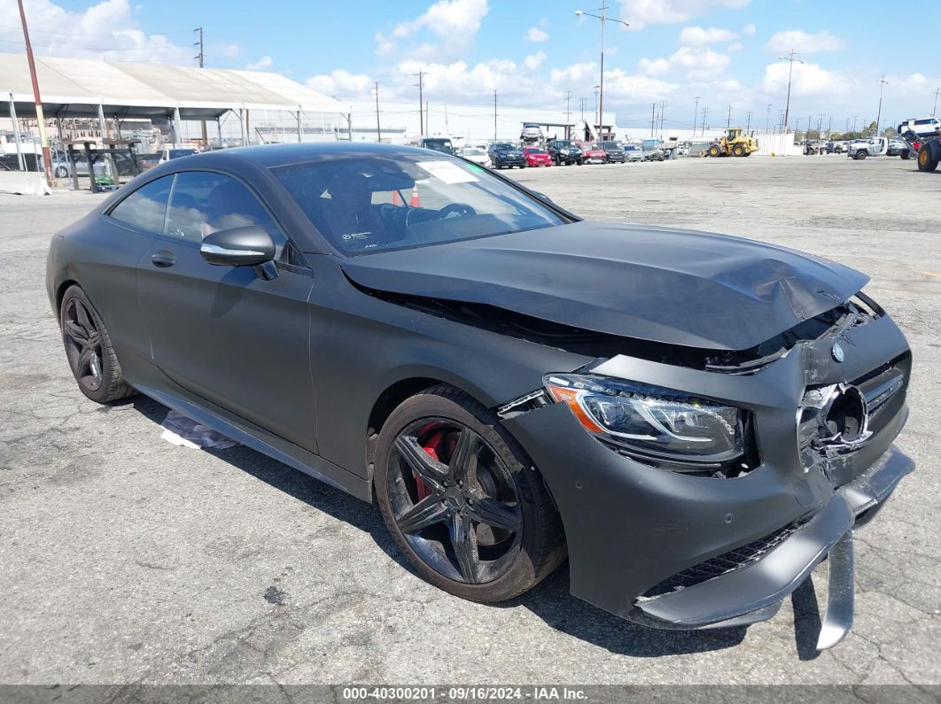 MERCEDES-BENZ AMG S 63 2016