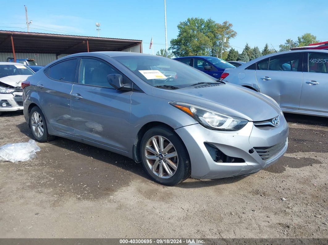 HYUNDAI ELANTRA 2015