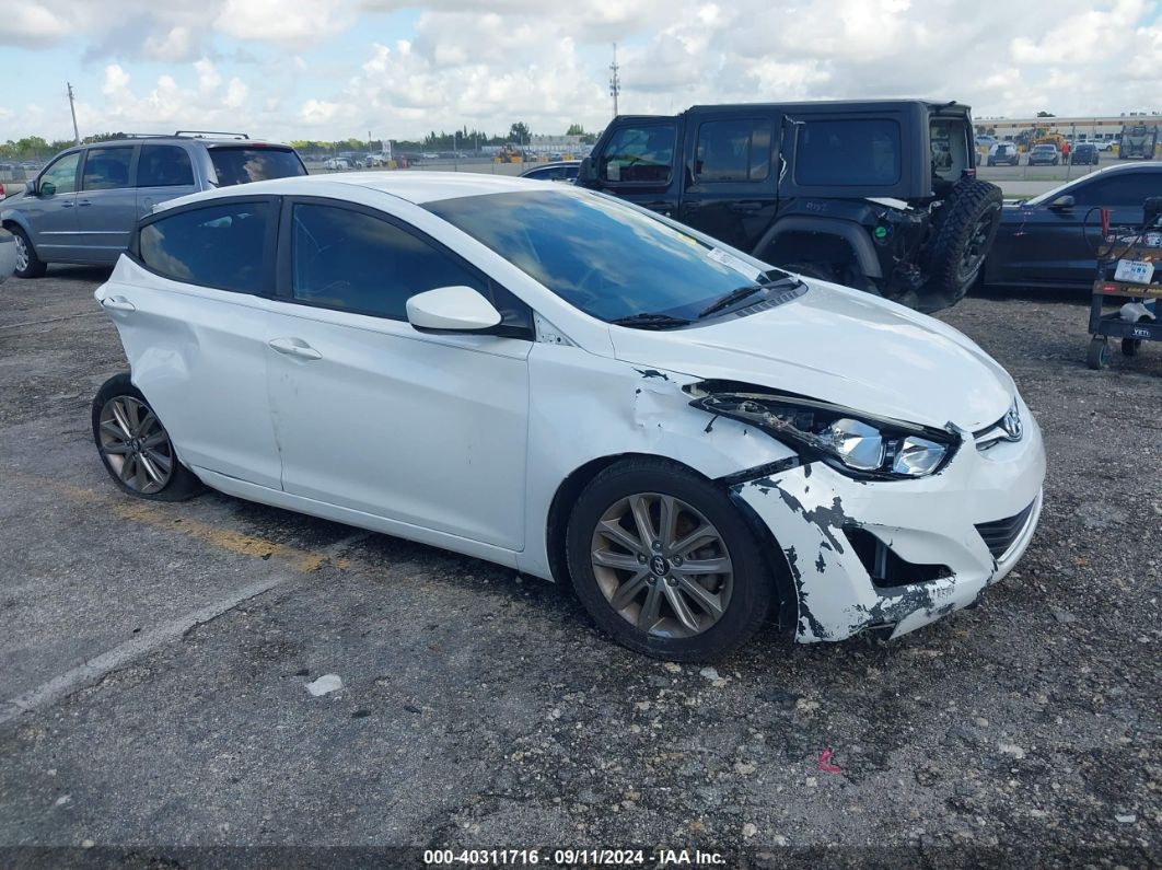 HYUNDAI ELANTRA 2014