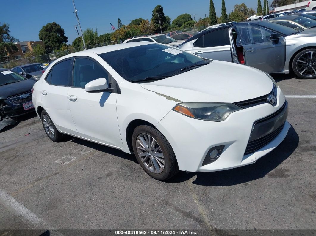 TOYOTA COROLLA 2015