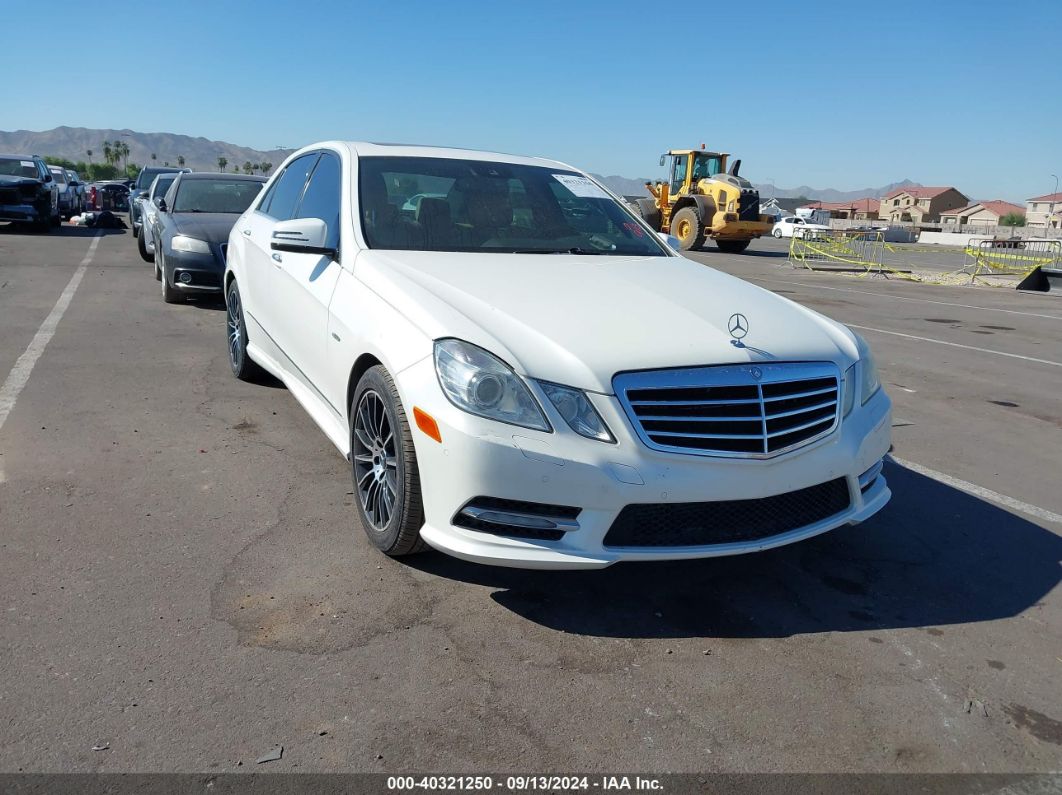 MERCEDES-BENZ E 350 BLUETEC 2012