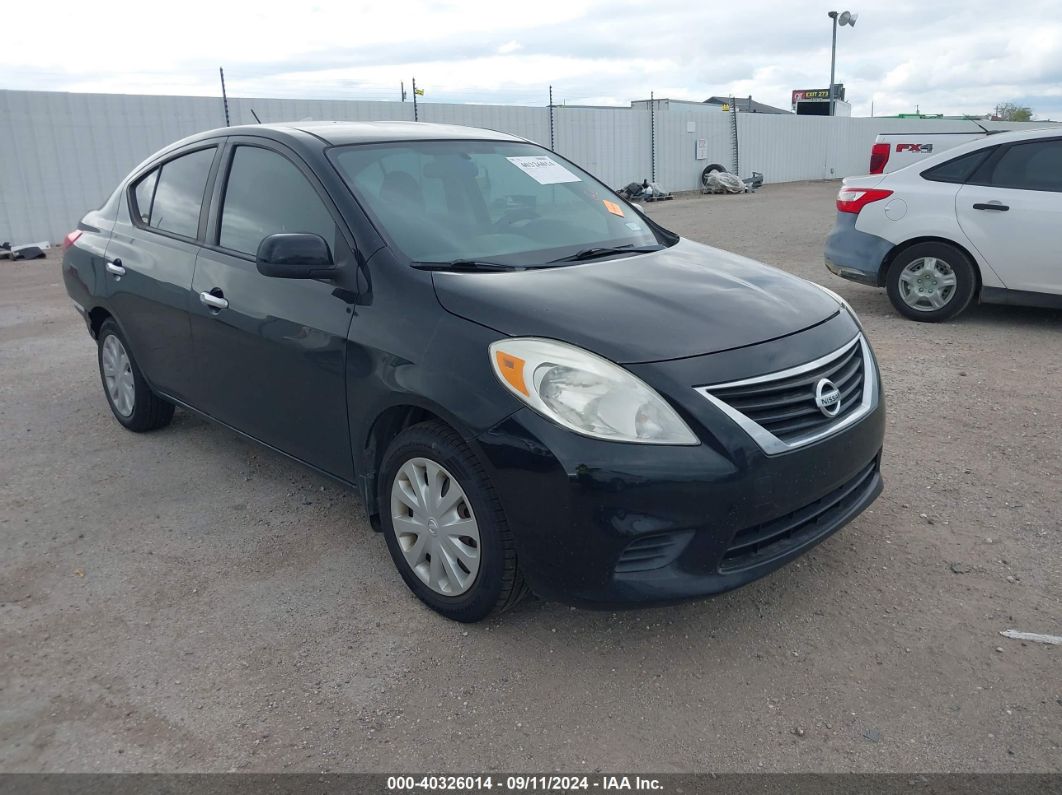 NISSAN VERSA 2012