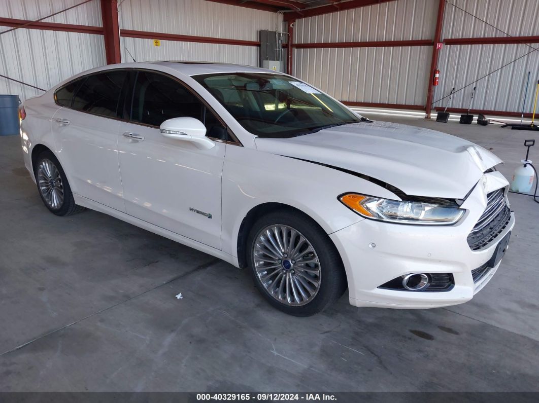 FORD FUSION HYBRID 2013