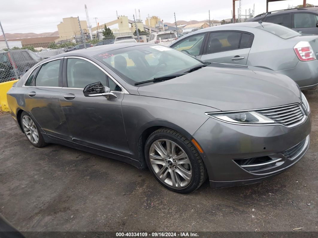 LINCOLN MKZ HYBRID 2014