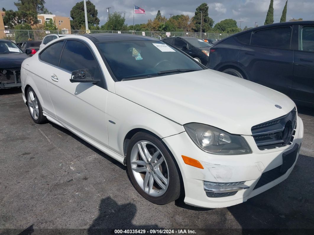 MERCEDES-BENZ C 250 2012