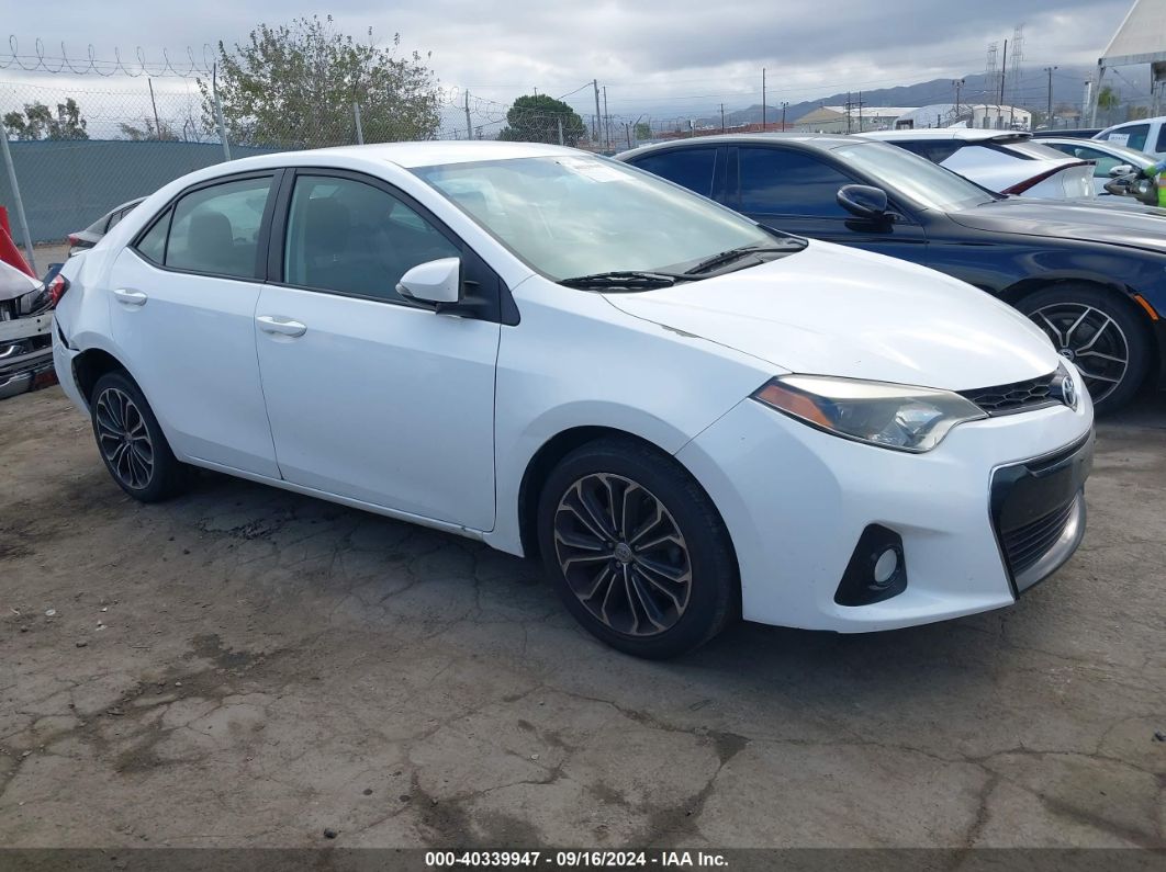 TOYOTA COROLLA 2016