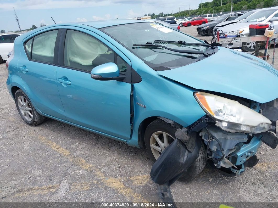 TOYOTA PRIUS C 2012