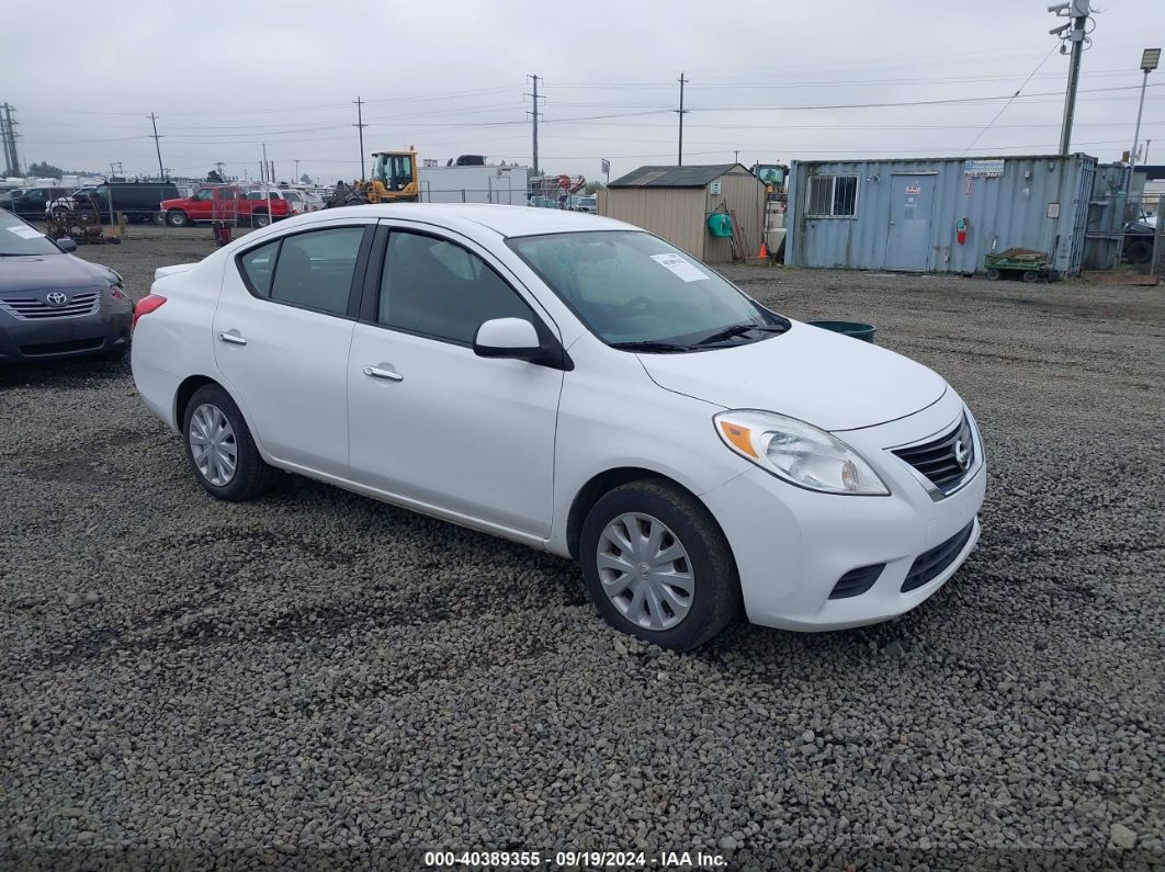 NISSAN VERSA 2013