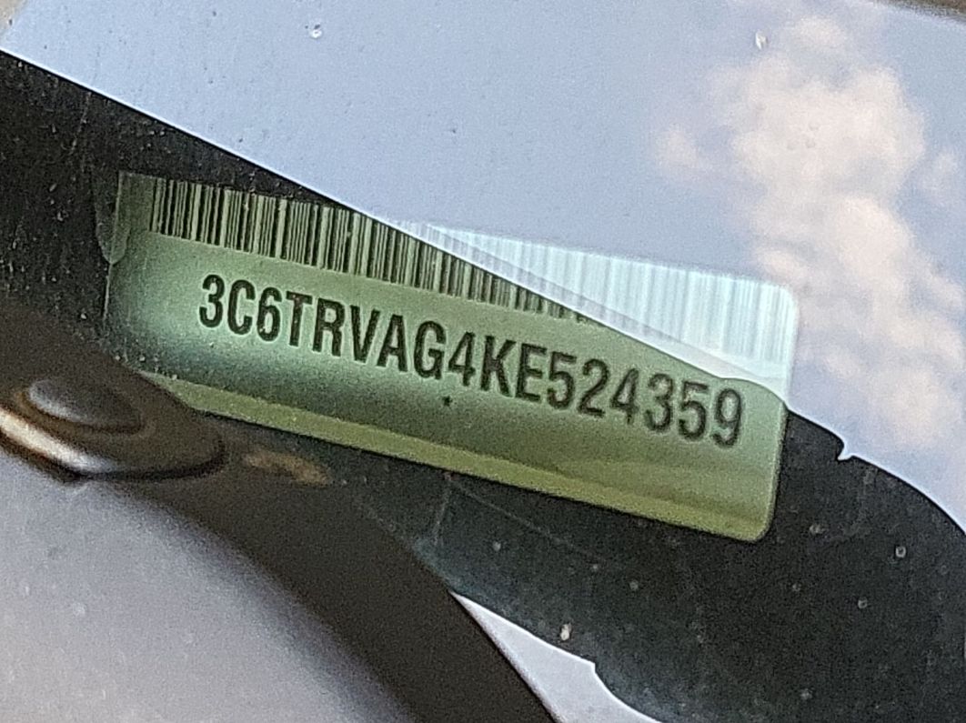 RAM PROMASTER 1500 2019