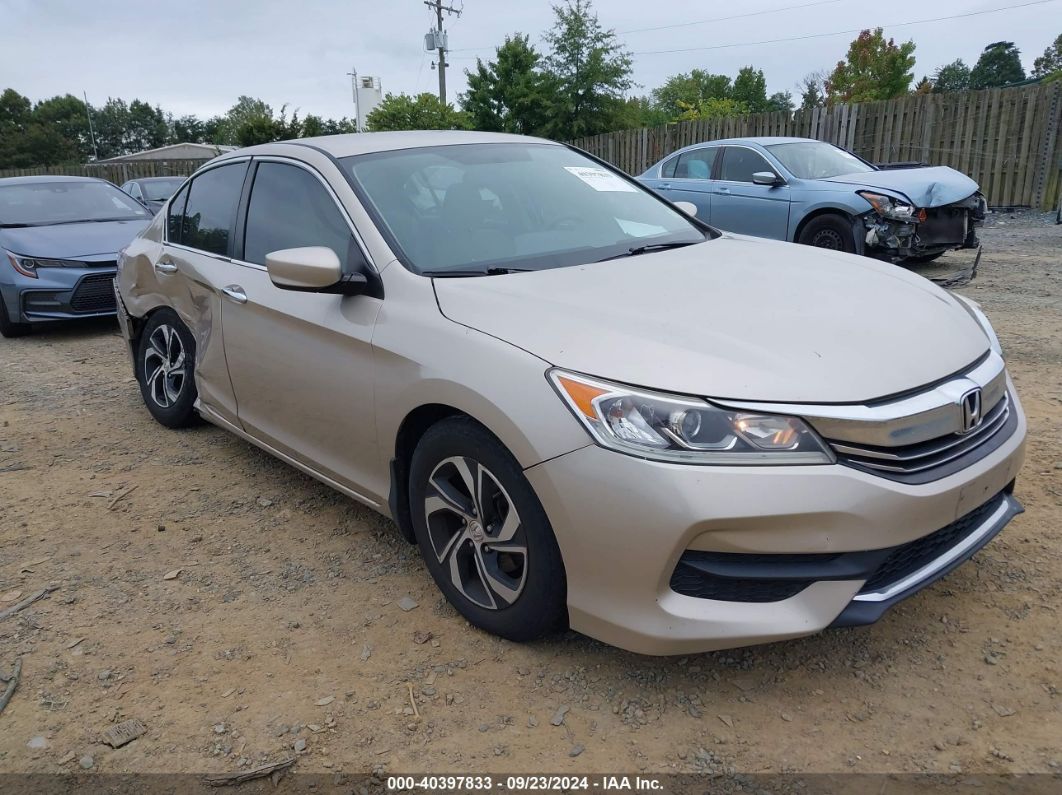 HONDA ACCORD 2016