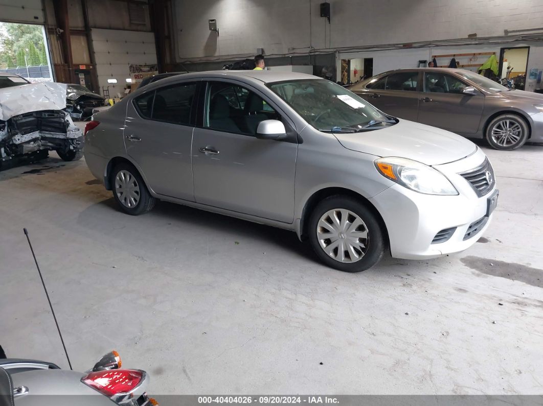 NISSAN VERSA 2013