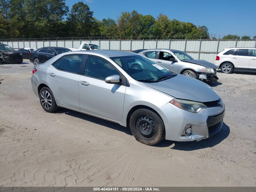 TOYOTA COROLLA 2015