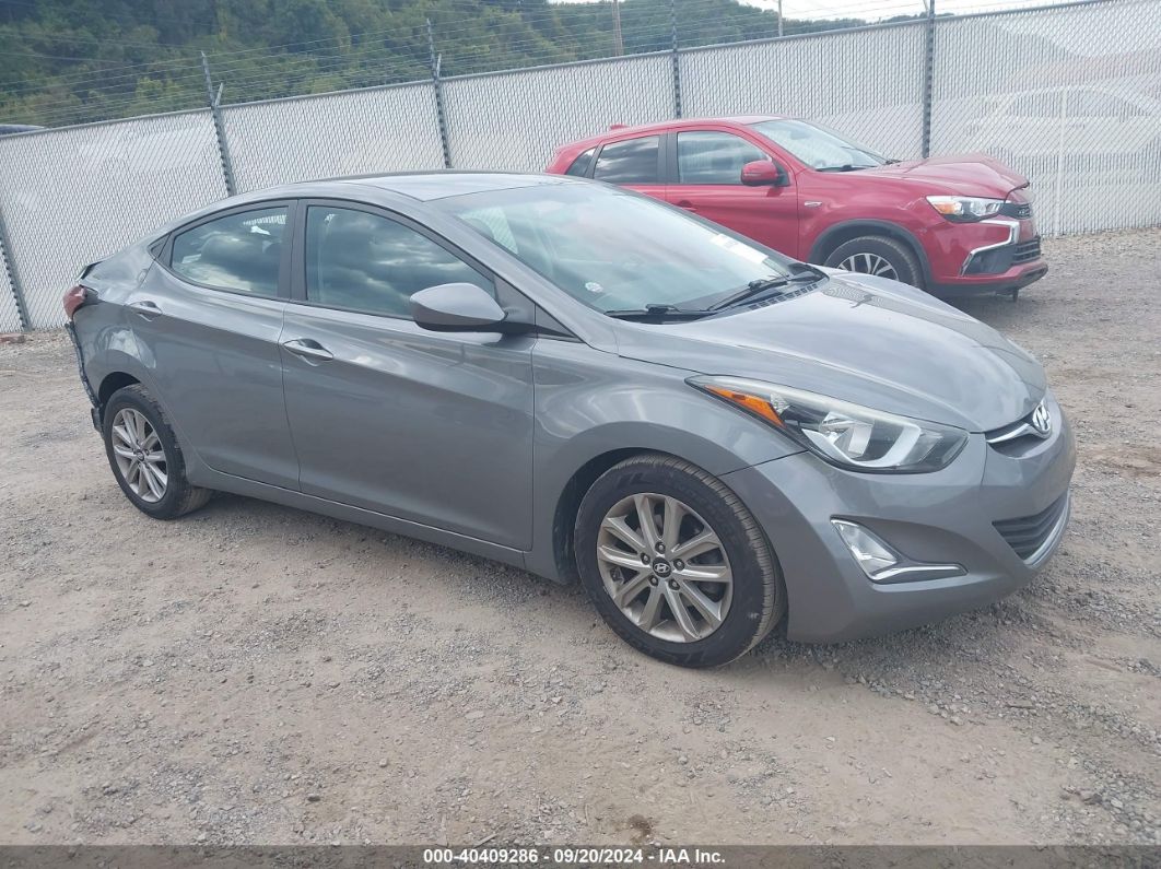 HYUNDAI ELANTRA 2014