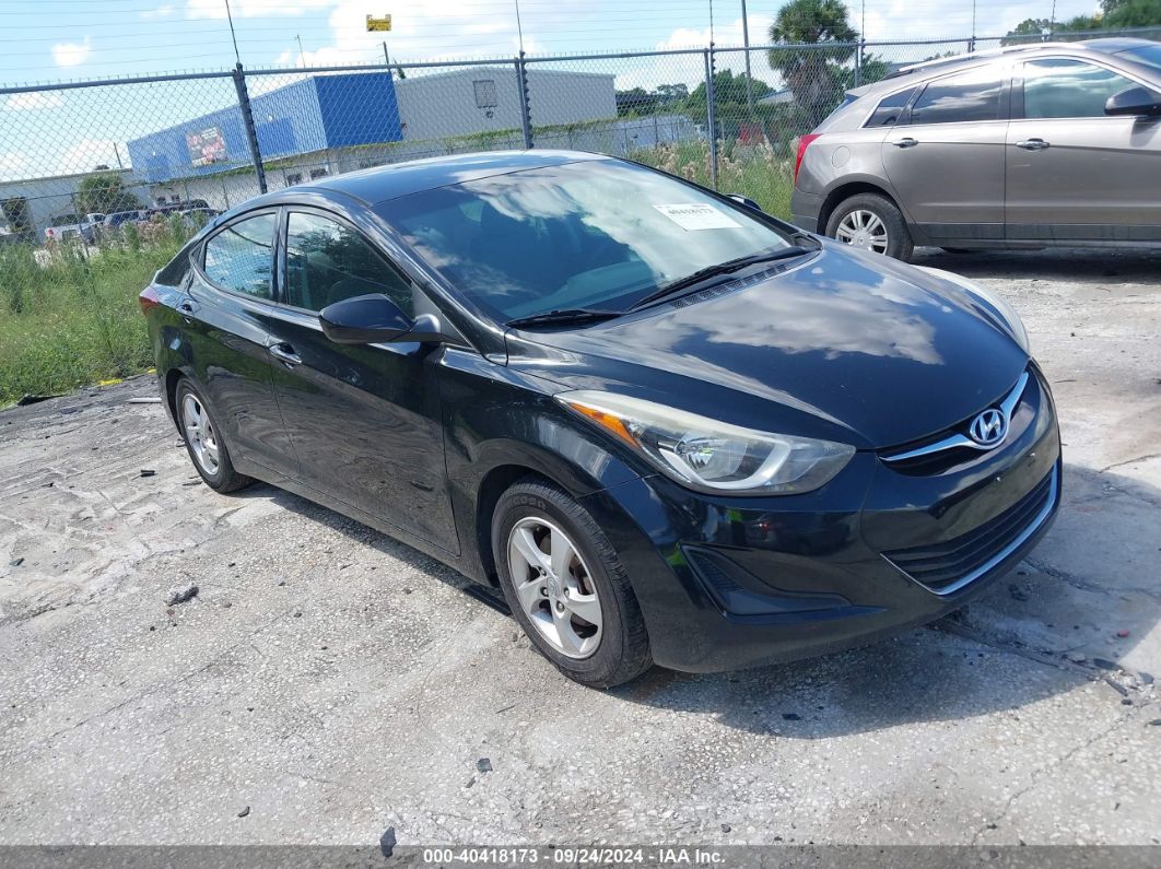 HYUNDAI ELANTRA 2015