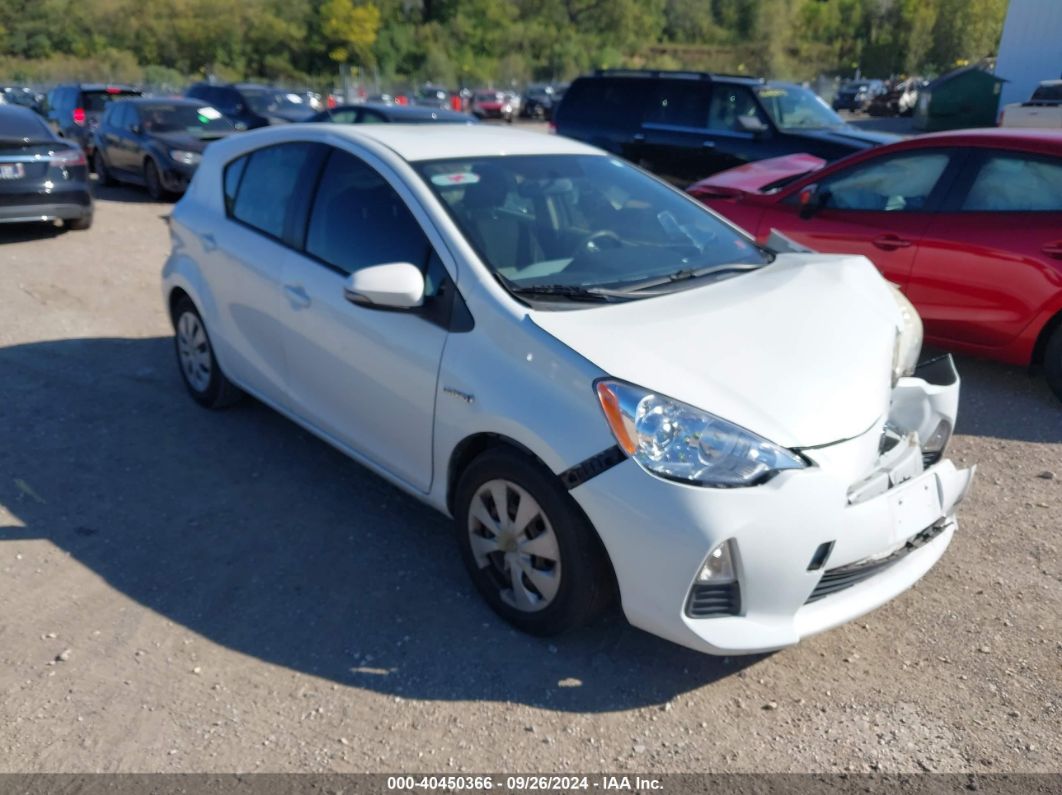 TOYOTA PRIUS C 2012