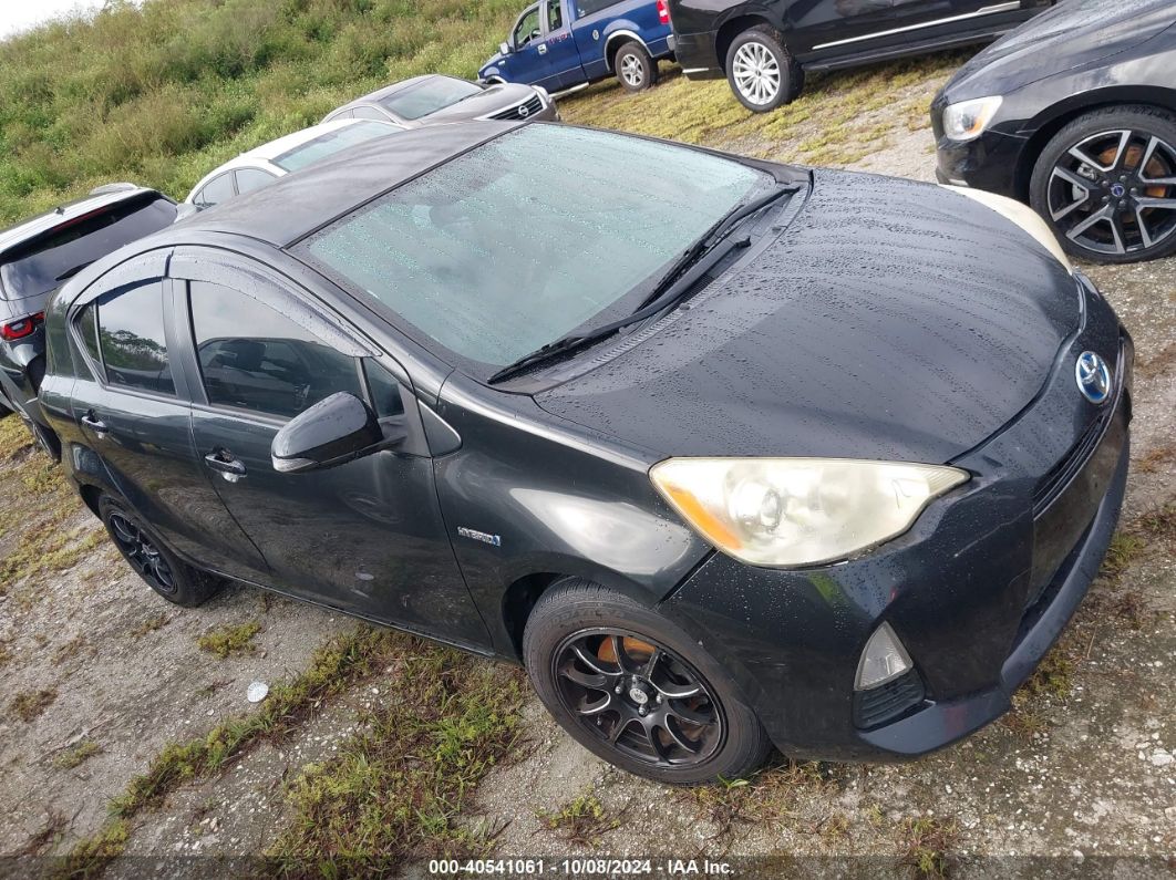 TOYOTA PRIUS C 2012