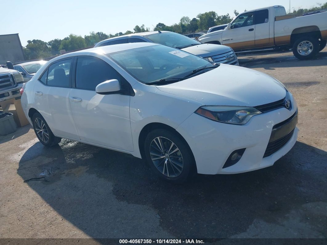 TOYOTA COROLLA 2016