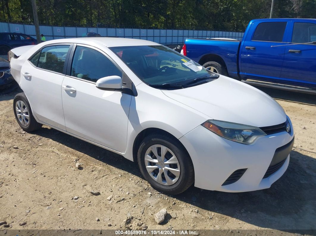 TOYOTA COROLLA 2014