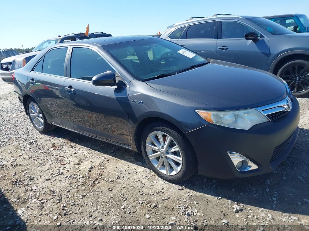 TOYOTA CAMRY HYBRID 2012