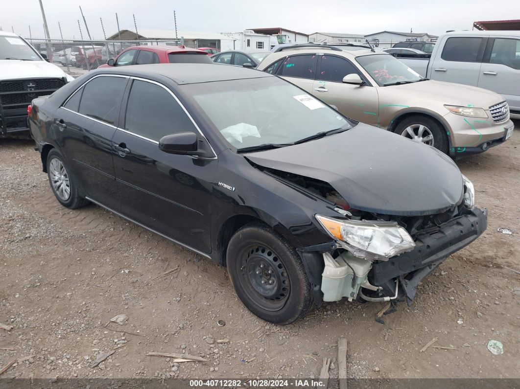 TOYOTA CAMRY HYBRID 2013