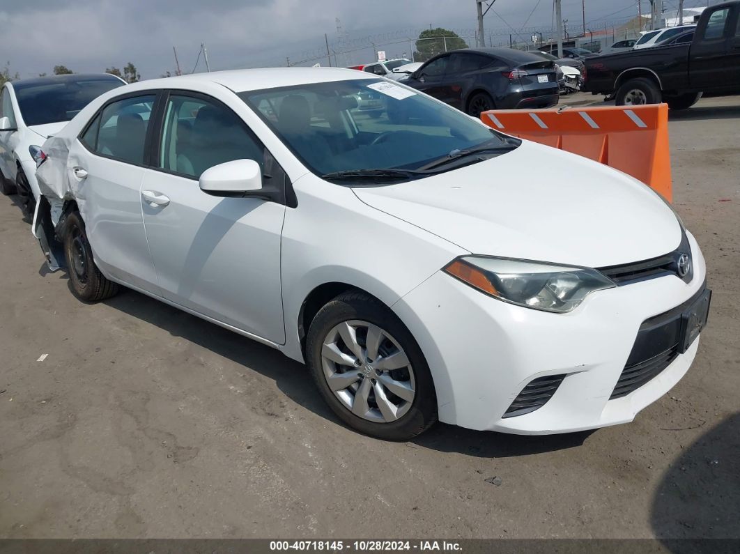 TOYOTA COROLLA 2015