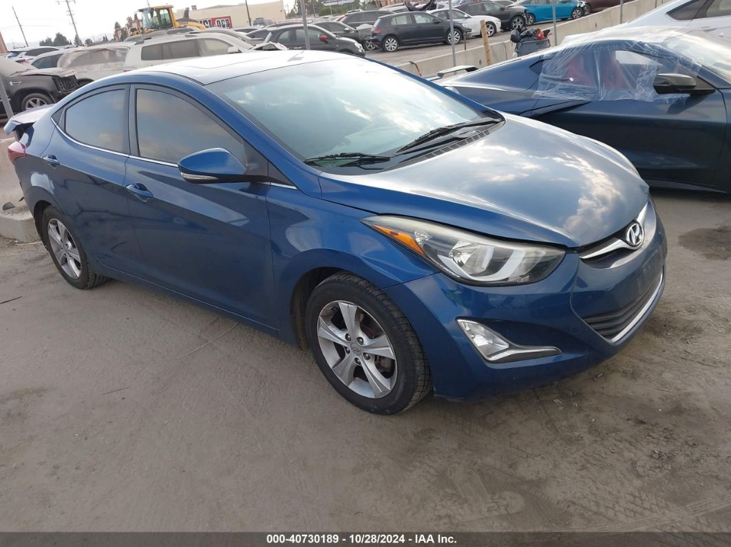 HYUNDAI ELANTRA 2016