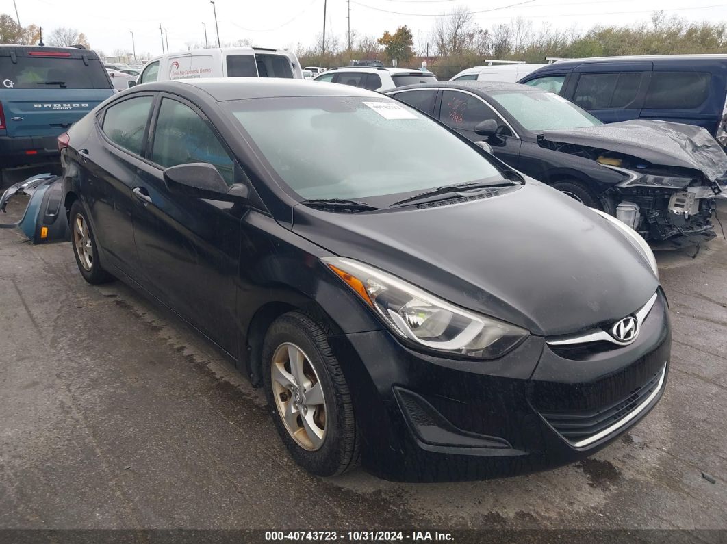 HYUNDAI ELANTRA 2014