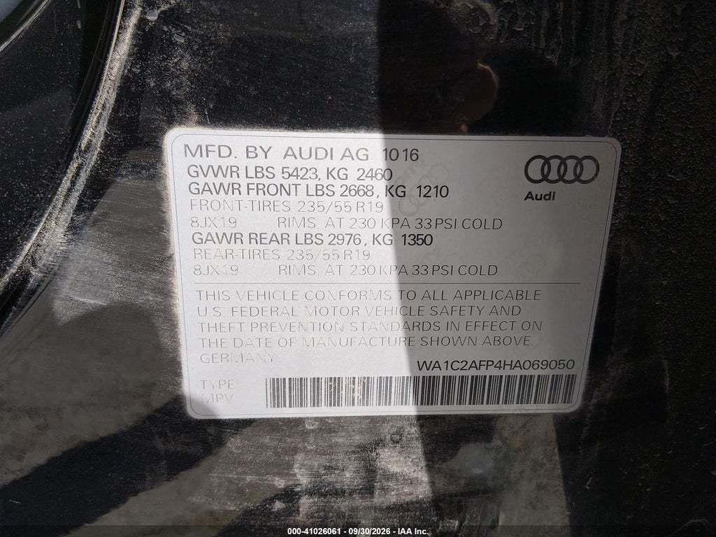 2017 Audi Q5 2.0T Premium photo 9