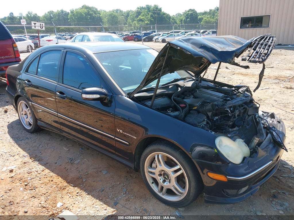 2003 MERCEDES-BENZ C 32 AMG WDBRF65J53F409508