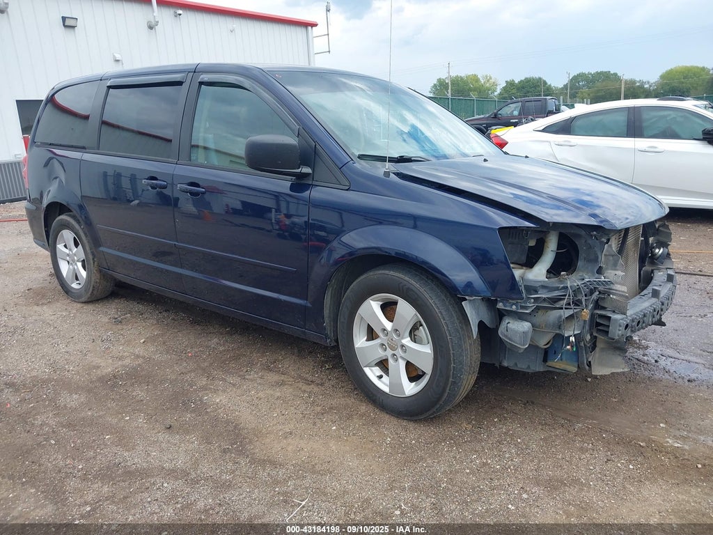 2C4RDGBG3DR763270 2013 DODGE GRAND CARAVAN photo no. 1